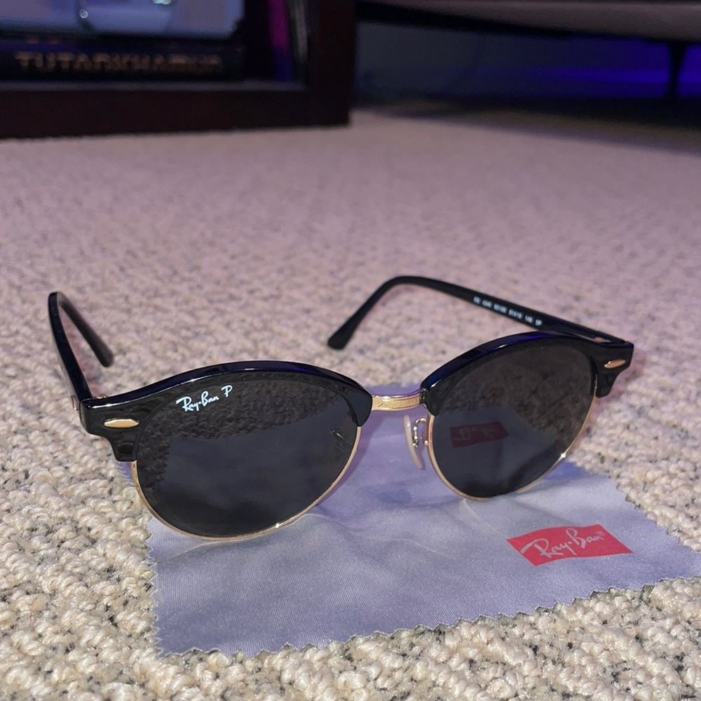CLUBMASTER CLASSIC POLARIZED RAYBANS